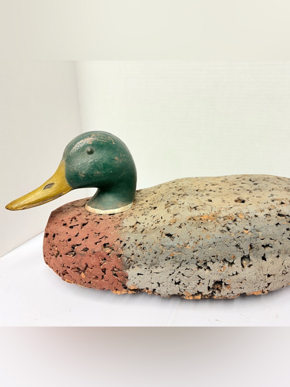 Vintage Cork Duck Decoy